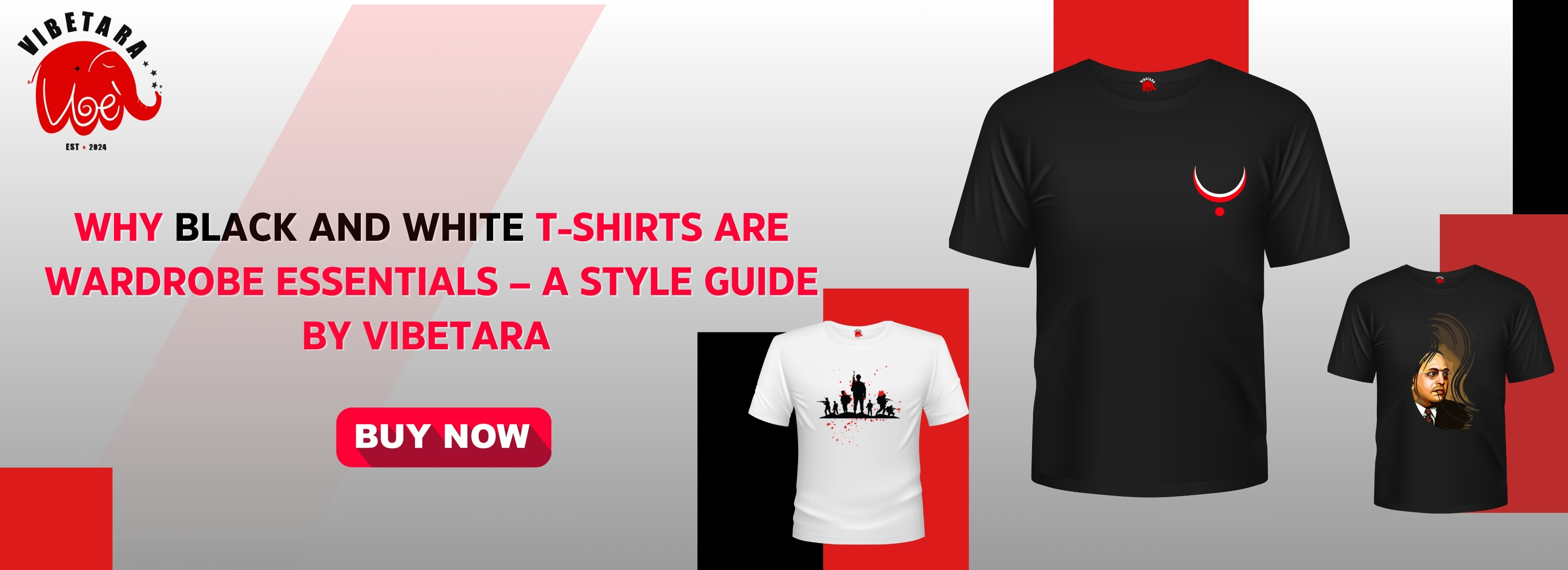 Why black and white T-shirt are wardrobe essential