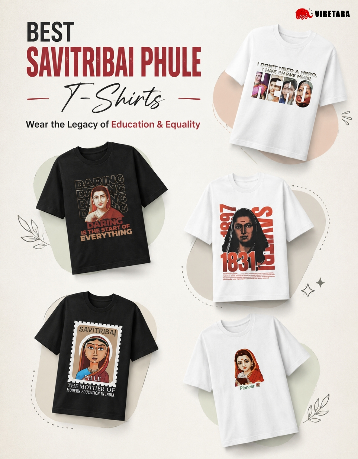 Best Savitribai Phule T-Shirts – Wear the Legacy of Education & Equality