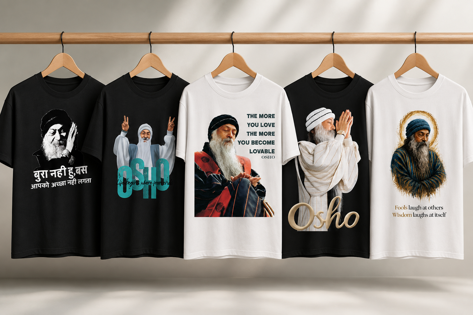 Top 5 Osho T-Shirt Designs