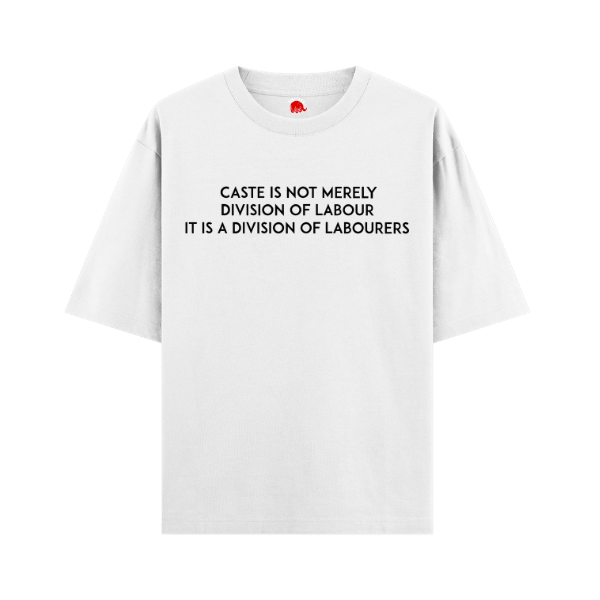 VIBETARA | Equality Quote Graphic T-Shirt | Premium Cotton Round Neck Half Sleeve Minimal Streetwear Tee