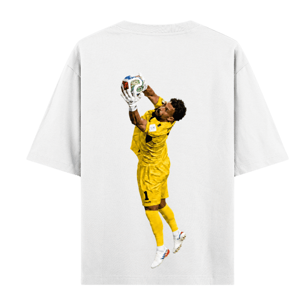 Vibetara-Cristiano Football Legend Graphic Oversized T-Shirt | Soccer Fan Printed Tee