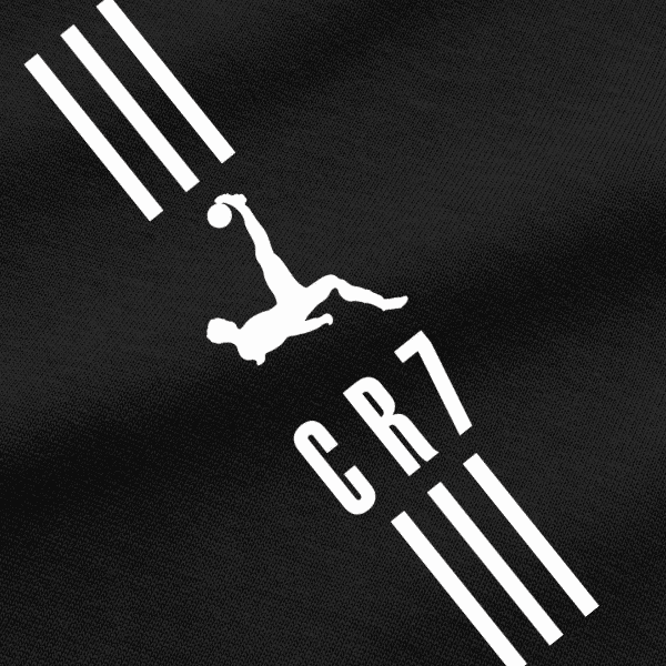 Vibetara-CR7 Bicycle Kick Streetwear Oversized T-Shirt | Football Icon Graphic Tee