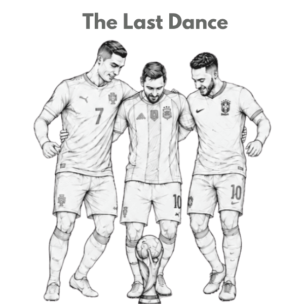 Vibetara-The Last Dance Legends Oversized T-Shirt | Football Icons Tribute Tee