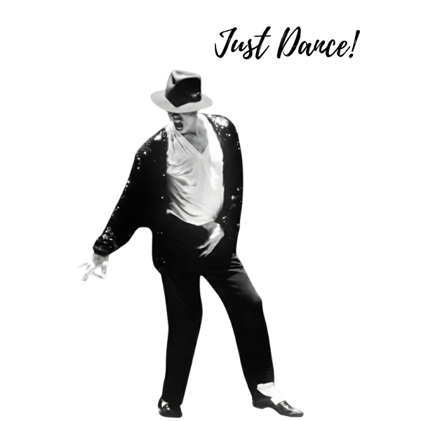 Vibetara- “Just Dance” Michael Jackson Iconic Pose Graphic T-Shirt | Oversized & Regular Fit 