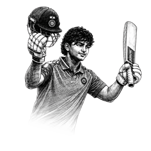 Vibetara-Rising Star Cricket Graphic Oversized T-Shirt | Inspirational Cricket Fan Tee