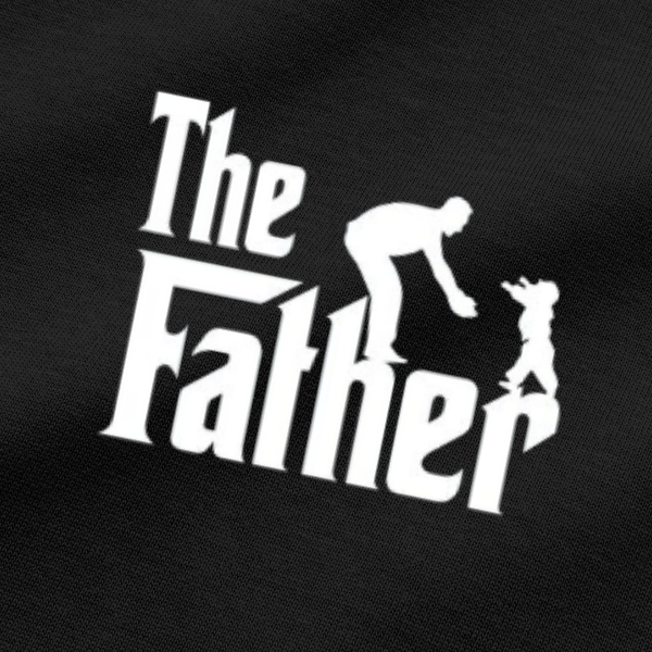 Vibetara-The Father Bond Graphic Oversized T-Shirt | Father & Child Printed Tee